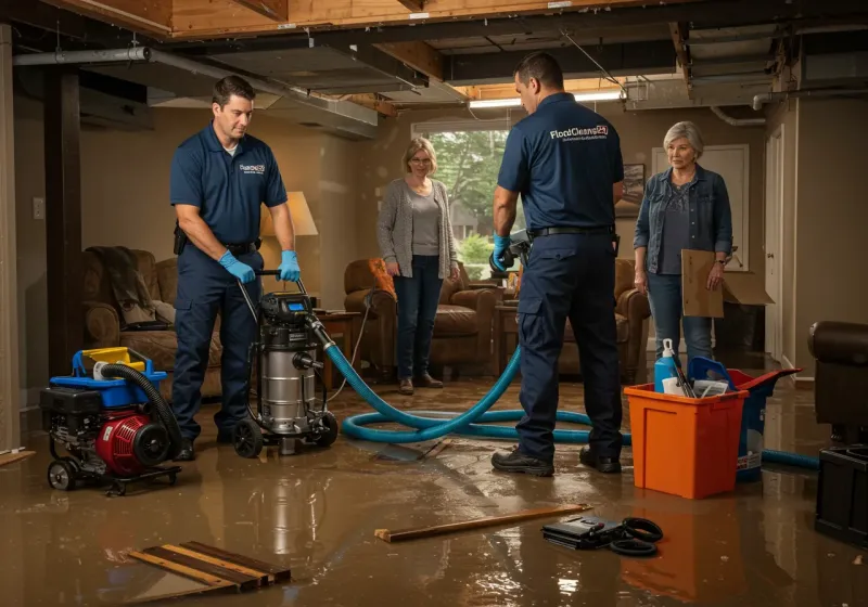 Basement Water Extraction and Removal Techniques process in Hilbert, WI